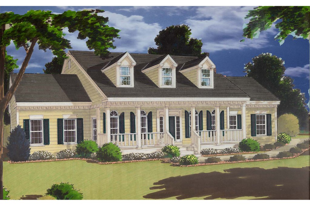 Beds 3 5 Baths 2705 Sq Ft Plan, Southern Colonial House Plans
