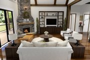 Ranch Style House Plan - 3 Beds 2.5 Baths 2379 Sq/Ft Plan #54-565 