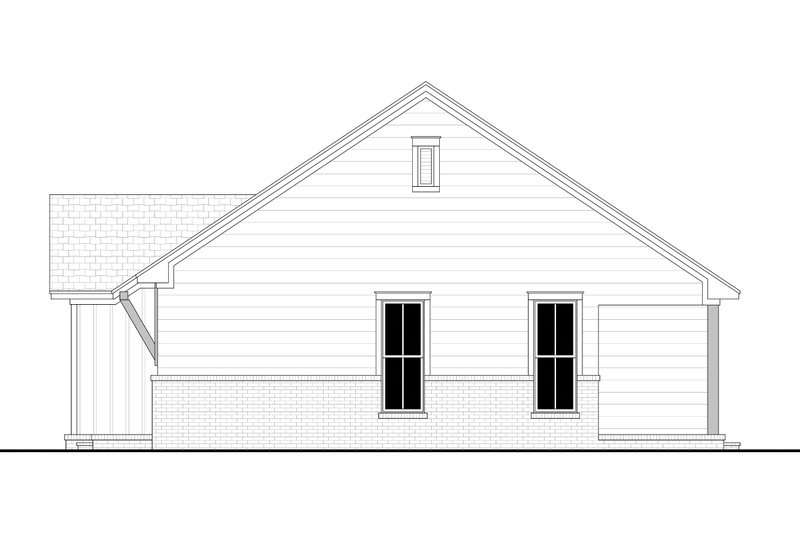 Home Plan - Exterior - Other Elevation 1 for Farmhouse House Plan #430-330 - 2 bed, 2 bath
