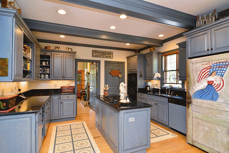 Home Plan - Interior - Kitchen 1 for Colonial House Plan #137-204 - 3 bed, 3 bath