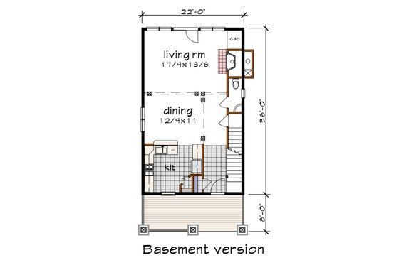 Floor Plan - Other Floor for Craftsman House Plan #79-315 - 3 bed, 2.5 bath
