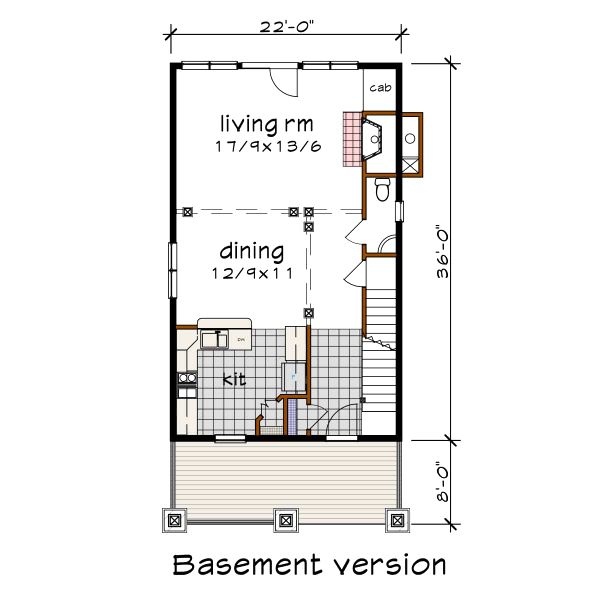 Craftsman Floor Plan - Other Floor Plan #79-315