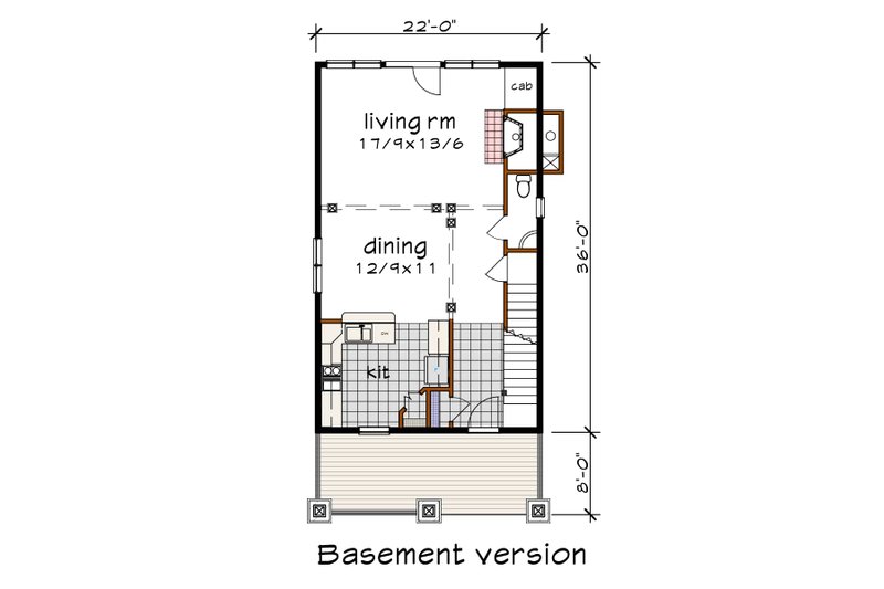 Architectural House Design - Floor Plan - Other Floor for Craftsman House Plan #79-315 - 3 bed, 2.5 bath