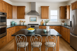 Interior - Kitchen for Beach House Plan #1115-8 - 3 bed, 2.5 bath