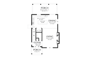 Farmhouse Style House Plan - 3 Beds 2.5 Baths 1658 Sq/Ft Plan #48-1166 