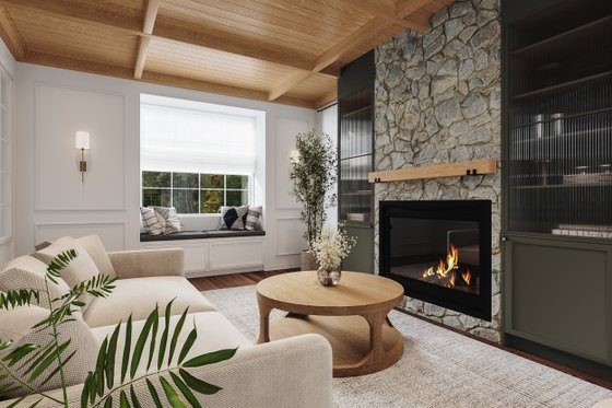 Interior - Family Room 2 for Classical House Plan #23-2813 - 4 bed, 3.5 bath