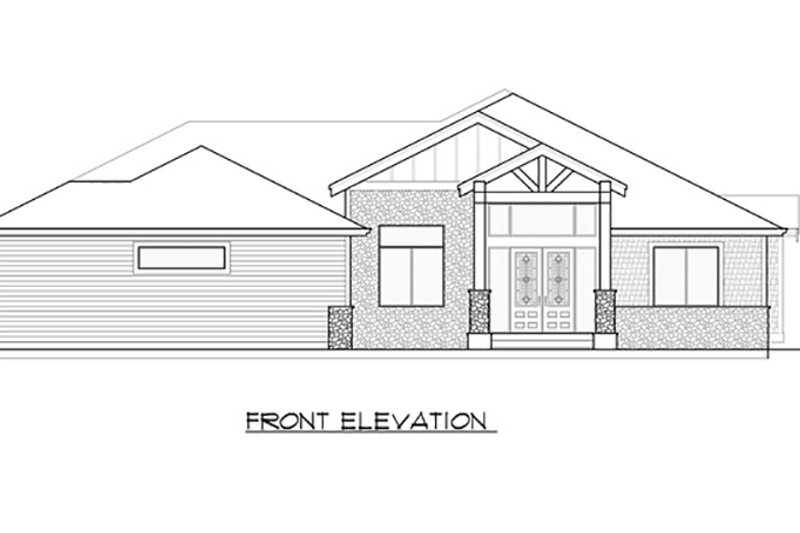 Dream House Plan - Exterior - Front Elevation 3 for Traditional House Plan #1066-85 - 3 bed, 3 bath