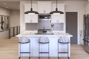 Farmhouse Style House Plan - 3 Beds 2 Baths 1787 Sq/Ft Plan #455-596 