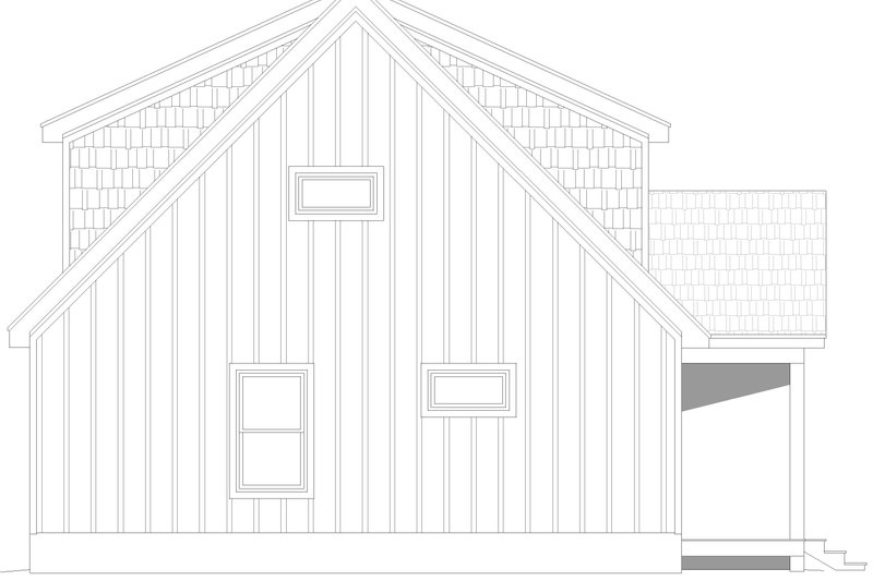 Dream House Plan - Exterior - Other Elevation 2 for Country House Plan #932-975 - 3 bed, 2.5 bath