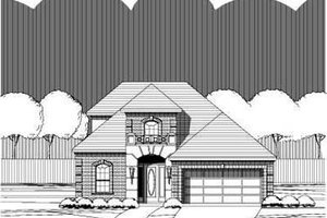 Traditional Exterior - Front Elevation Plan #411-179