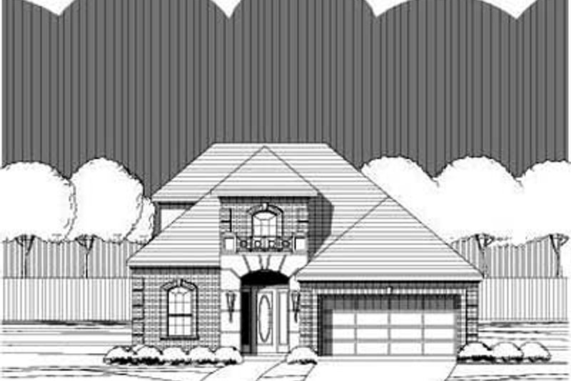 Traditional Style House Plan - 3 Beds 2 Baths 2370 Sq/Ft Plan #411-179