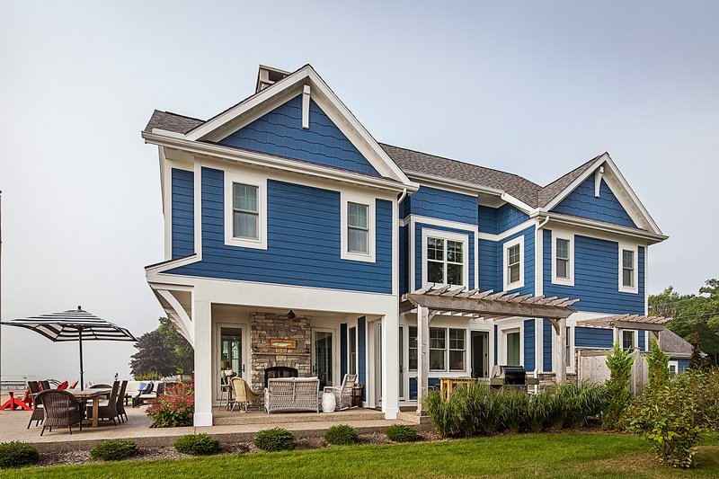 House Blueprint - Exterior - Covered Porch for Cottage House Plan #928-403 - 4 bed, 2.5 bath