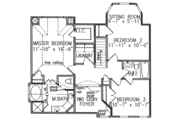 Farmhouse Style House Plan - 3 Beds 2.5 Baths 1848 Sq/Ft Plan #54-129 