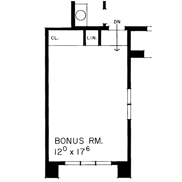 House Blueprint - Traditional Floor Plan - Other Floor Plan #72-469