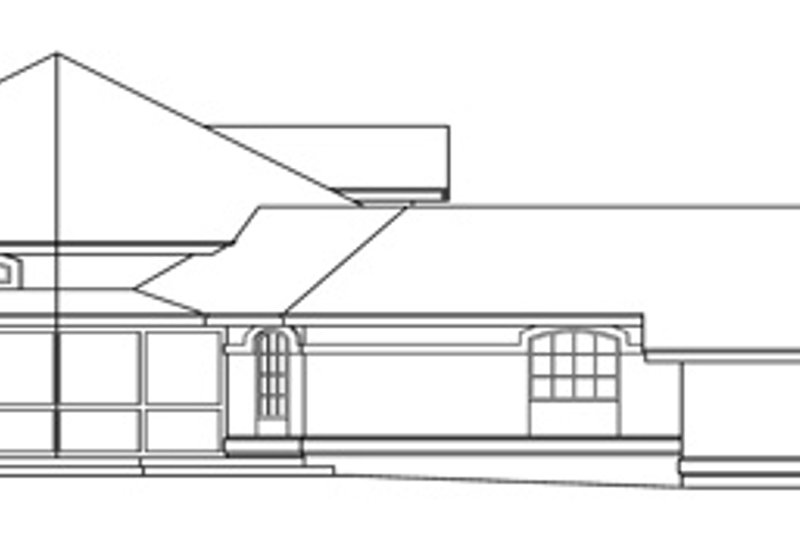 Home Plan - Exterior - Other Elevation for Ranch House Plan #124-425 - 3 bed, 3 bath