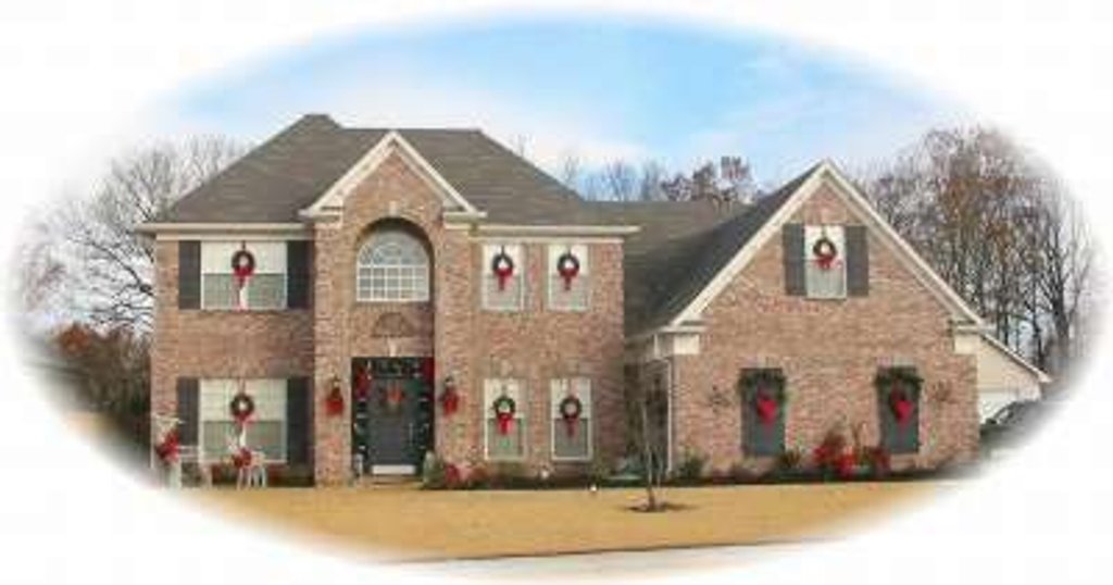 Exterior - Front Elevation 2 for European House Plan #81-843 - 3 bed, 2.5 bath