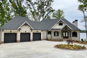 Exterior - Front Elevation for Craftsman House Plan #437-124 - 3 bed, 3.5 bath