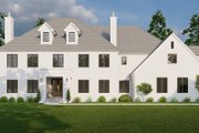 European Style House Plan - 4 Beds 4.5 Baths 4823 Sq/Ft Plan #923-312 