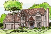 Traditional Style House Plan - 4 Beds 2.5 Baths 2690 Sq/Ft Plan #405-208 