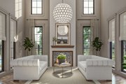 Mediterranean Style House Plan - 5 Beds 4.5 Baths 5460 Sq/Ft Plan #455-524 