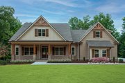 Farmhouse Style House Plan - 3 Beds 2 Baths 1645 Sq/Ft Plan #929-1044 