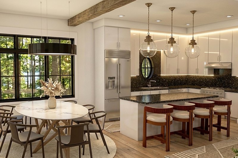 Architectural House Design - Interior - Kitchen for Cottage House Plan #928-314 - 5 bed, 3 bath
