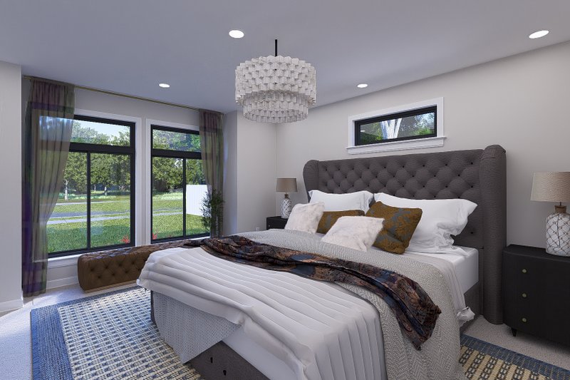 Dream House Plan - Interior - Master Bedroom for Traditional House Plan #1060-288 - 4 bed, 2.5 bath