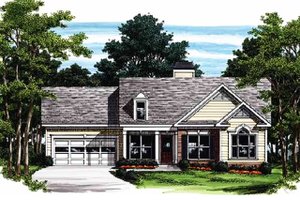 Traditional Exterior - Front Elevation Plan #927-309