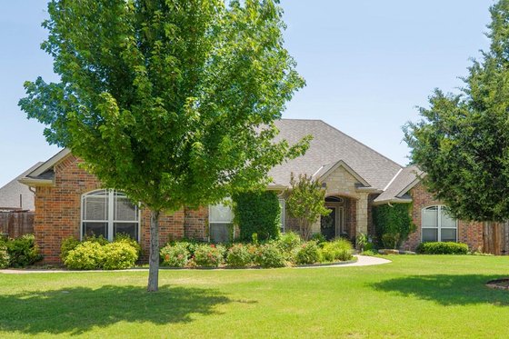 Exterior - Front Elevation 3 for European House Plan #65-409 - 3 bed, 3 bath