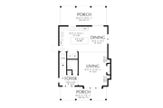 Farmhouse Style House Plan - 3 Beds 2.5 Baths 1636 Sq/Ft Plan #48-1163 