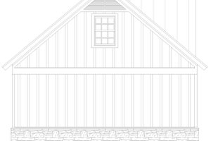 Exterior - Other Elevation for Country House Plan #932-1311, 0 bath