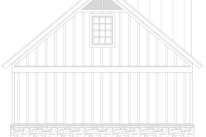 Dream House Plan - Exterior - Other Elevation for Country House Plan #932-1311, 0 bath