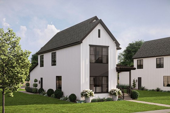 Exterior - Other Elevation for Farmhouse House Plan #455-730 - 3 bed, 2.5 bath