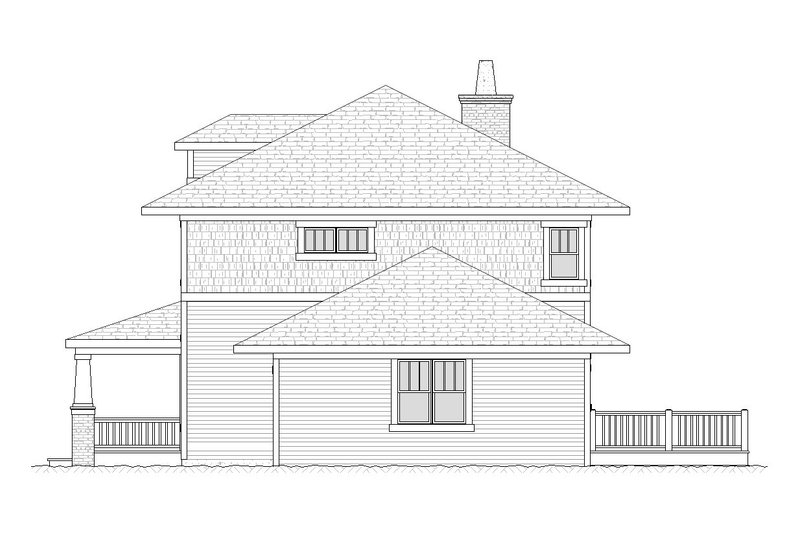 Dream House Plan - Exterior - Other Elevation 1 for Traditional House Plan #901-24 - 3 bed, 2.5 bath