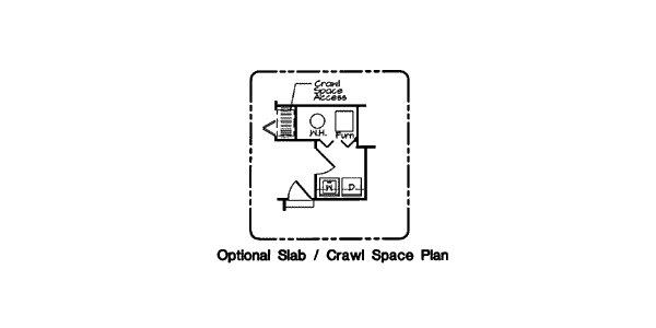 Cottage Floor Plan - Other Floor Plan #312-825