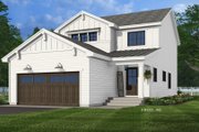 Farmhouse Style House Plan - 4 Beds 3.5 Baths 1978 Sq/Ft Plan #51-1321 