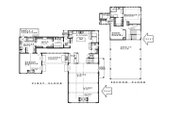 Farmhouse Style House Plan - 3 Beds 3.5 Baths 4261 Sq/Ft Plan #935-17 