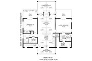 Country Style House Plan - 2 Beds 2 Baths 1300 Sq/Ft Plan #932-873 