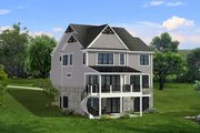 Farmhouse Style House Plan - 5 Beds 4.5 Baths 4334 Sq/Ft Plan #1057-32 
