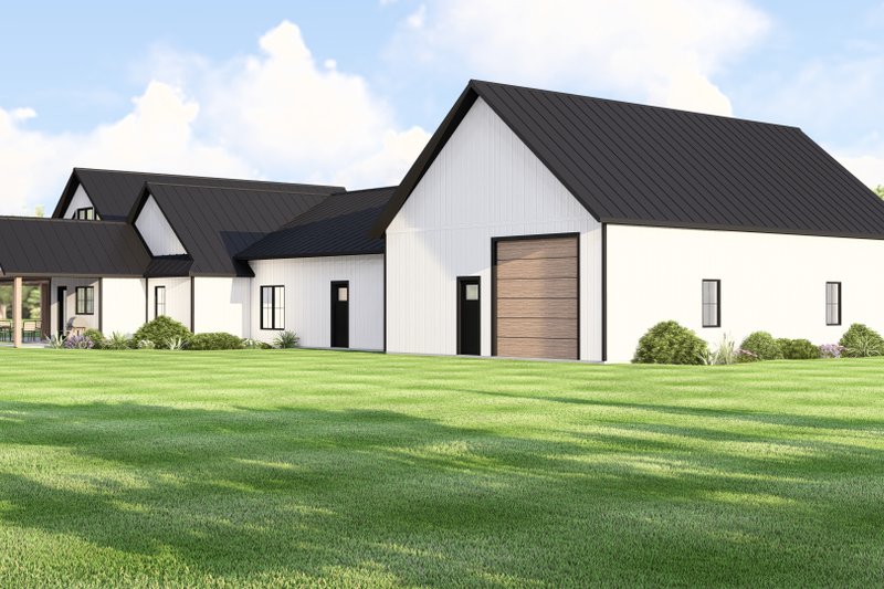 House Plan Design - Exterior - Other Elevation for Barndominium House Plan #1064-430 - 3 bed, 2.5 bath
