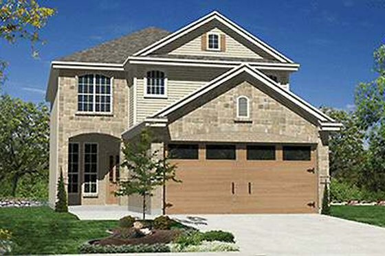 Exterior - Front Elevation for Traditional House Plan #84-268 - 4 bed, 2.5 bath