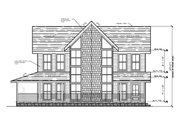 Traditional Style House Plan - 2 Beds 2 Baths 1778 Sq/Ft Plan #123-117 