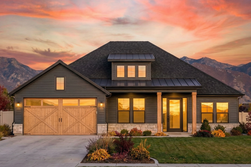 Home Plan - Country Exterior - Front Elevation Plan #1096-114