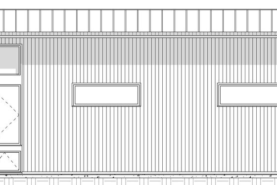 Exterior - Other Elevation 4 for Modern House Plan #895-148 - 1 bed, 1 bath