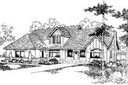 Traditional Style House Plan - 5 Beds 3.5 Baths 3873 Sq/Ft Plan #60-155 