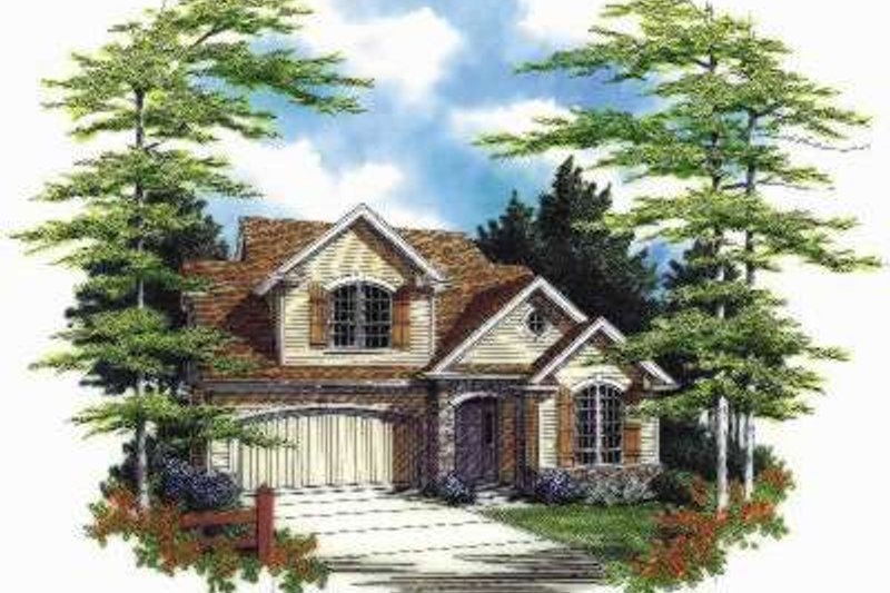 Dream House Plan - Traditional Exterior - Front Elevation Plan #48-175