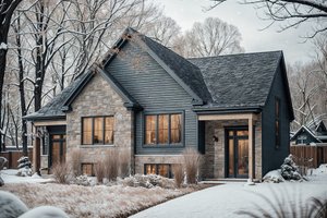 Traditional Exterior - Front Elevation Plan #23-2496