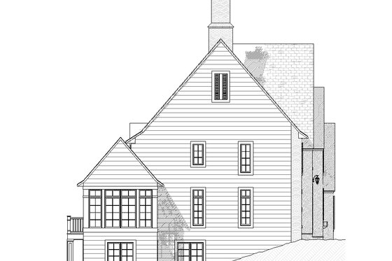Exterior - Other Elevation 1 for Traditional House Plan #901-30 - 4 bed, 3.5 bath