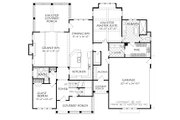 Farmhouse Style House Plan - 4 Beds 4 Baths 2545 Sq/Ft Plan #927-990 