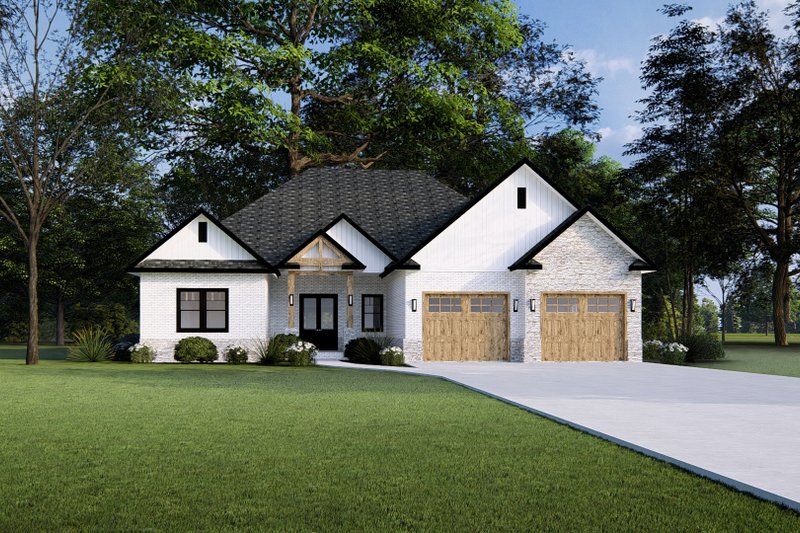 House Blueprint - Photo 11 for Farmhouse House Plan #1109-13 - 5 bed, 3.5 bath